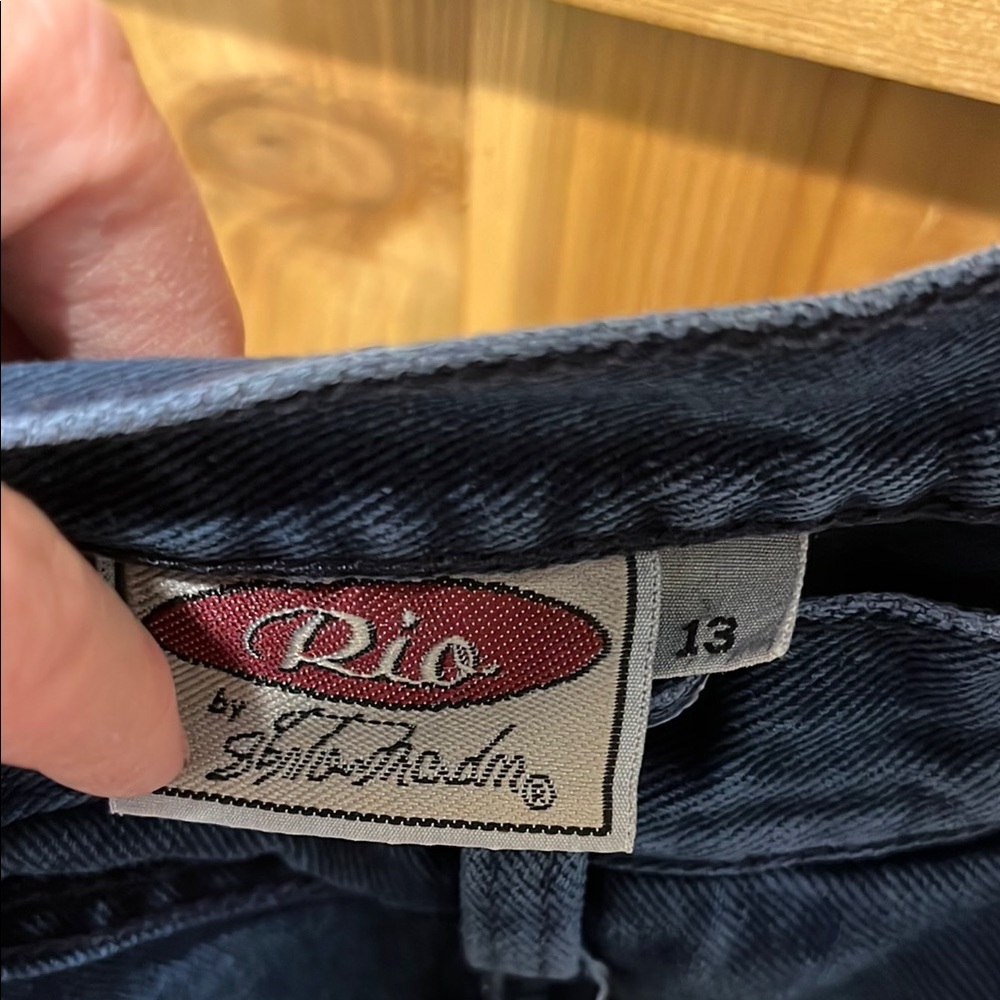 Rio Classic Vintage High Rise Dark Blue Jeans - Picture 2 of 9